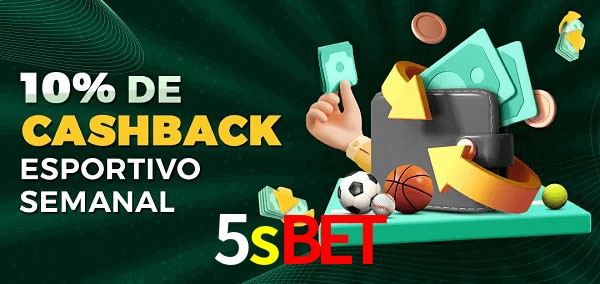 10% de bônus de cashback na 5sbet